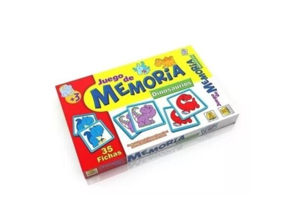 Juego de la Memoria Dinosaurios- Implás