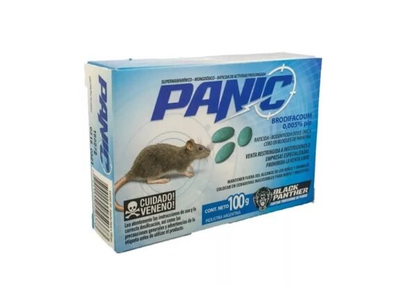 Panic- Veneno para ratas x100gr