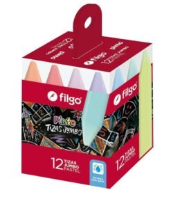 Filgo Tizas Jumbo Pastel x12