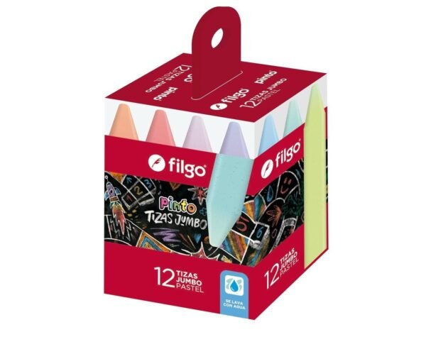 Filgo Tizas Jumbo Pastel x12
