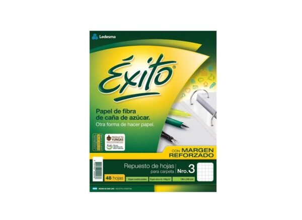 Hojas Exito Reforzadas repuesto x48