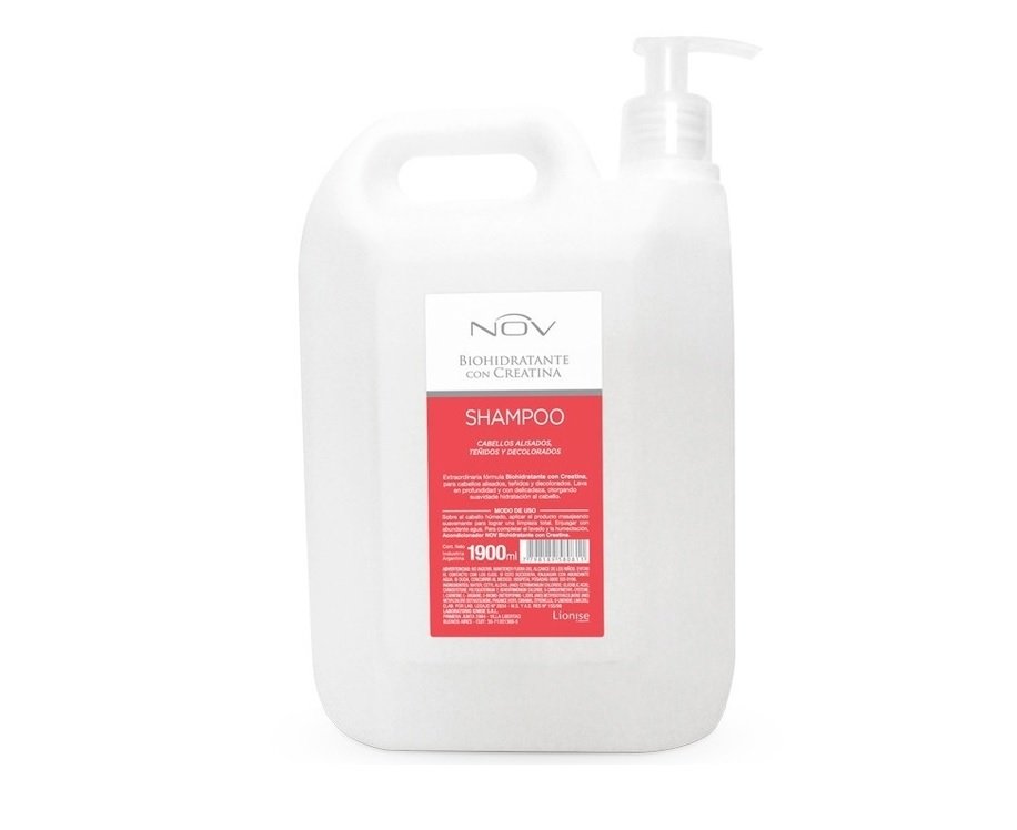 Nov Shampoo Biohidratante con Creatina x1900ml