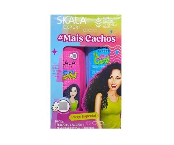Skala Kit Shampoo + Acondicionador Mais Cachos