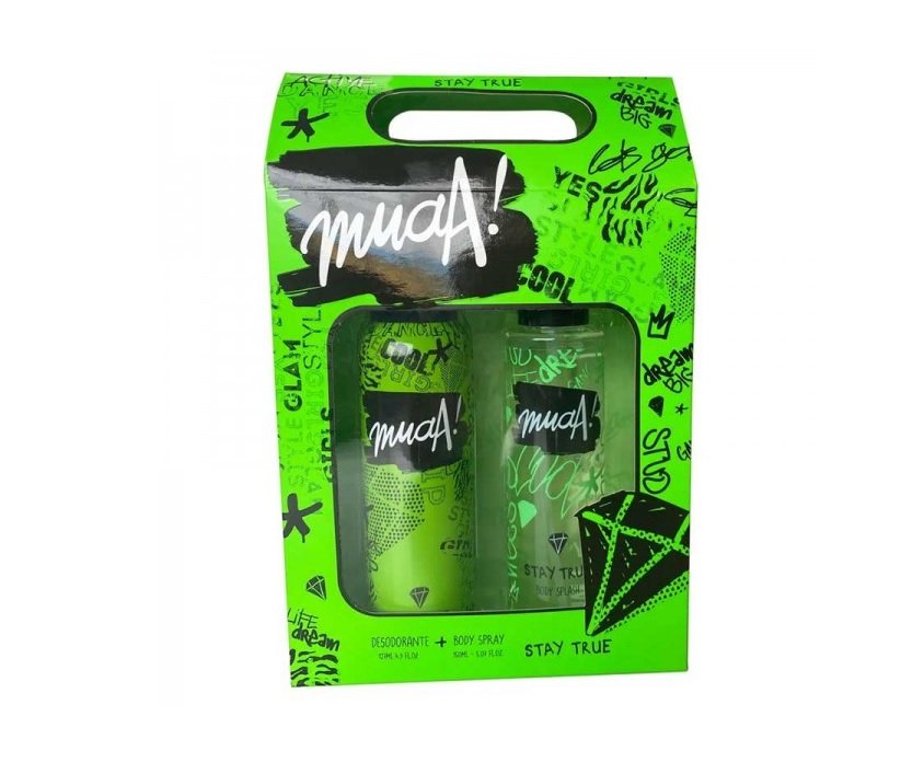 Muaa! Kit Desodorante + Body Spray Stay True