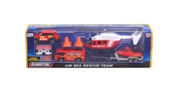 Teamsterz Air Sea Rescue Team Set de Rescate