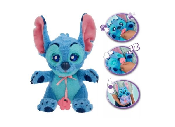 Peluche con Sonido Stitch Baby Paws