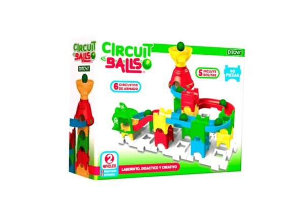 Circuit Balls x40 pzs Juego de Construcción