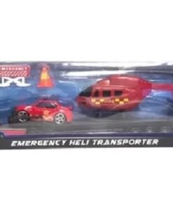 Teamsterz Emergency Heli Transporter Set de Transporte de Emergencia