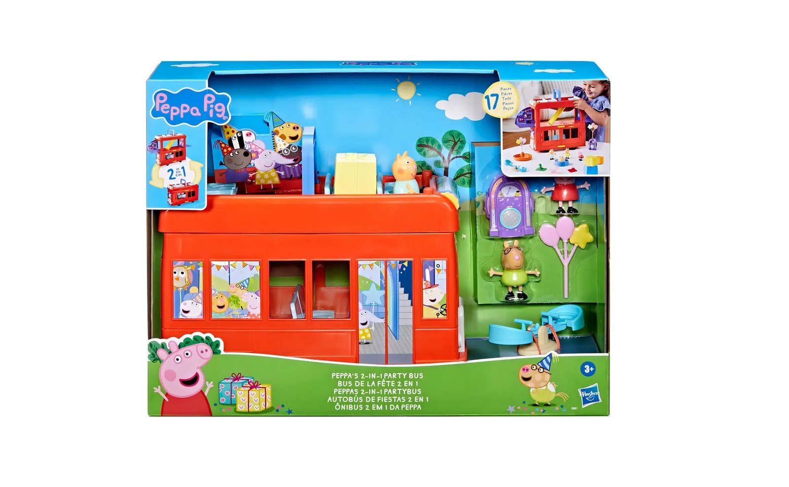 Peppa Pig Autobús De Fiestas 2 En 1