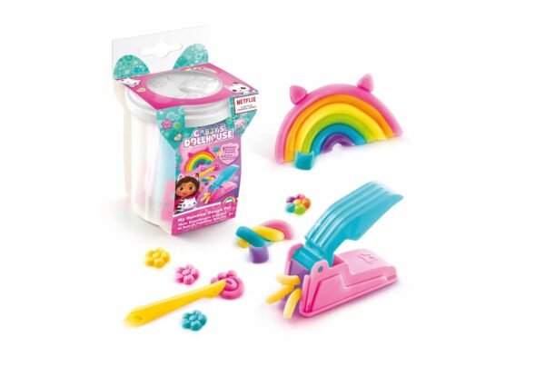Gabby Dollhouse Bote de Plastilina Arco Iris