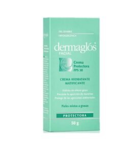 Dermaglos Crema Protectora 30fps Hidratante Matificante