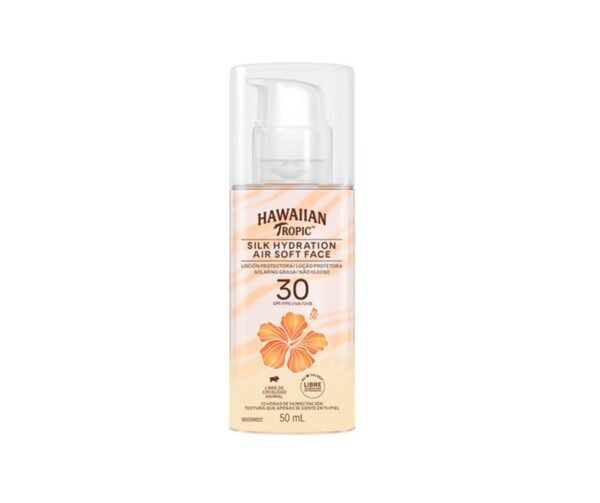 Hawaiian Tropic Silk Facial Loción FPS30 x50ml