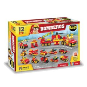 Rasti Set Bomberos 12 en 1 x300 piezas