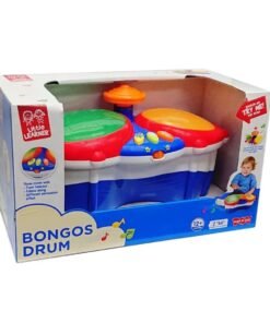 Bongos Drum Tambor con Luz y Sonido