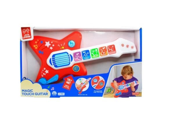 Magic Touch Guitarra sin Teclas con luz y Sonido