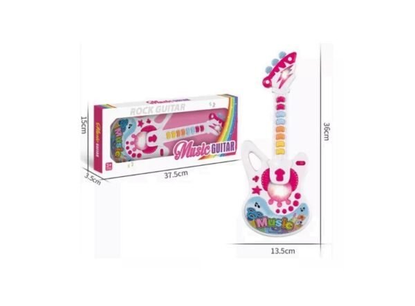 Music Guitarra Infantil Rosa
