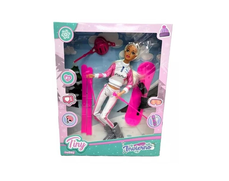 Tiny Muñeca Deporte de Invierno