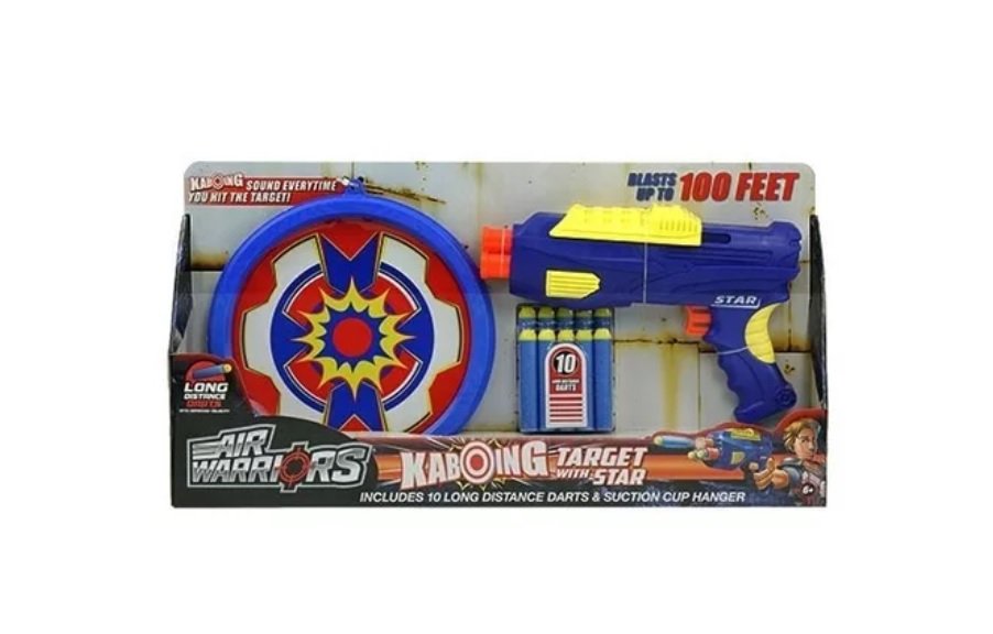 Kabooing Pistola de Dardos con Objetivo