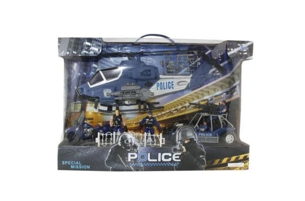 Wabro Set Grande Police- Muñecos con accesorios