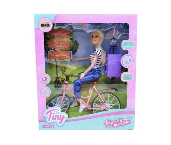 Tiny Muñeca y su Bicicleta