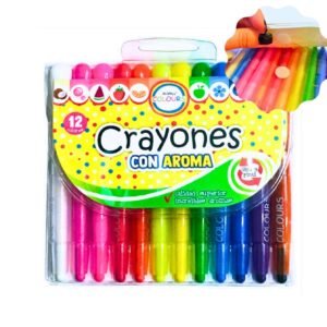 Crayones con Aroma x12 Girá y Pintá