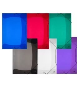 Carpeta 3 solapas Rideo Plásticas con Elástico