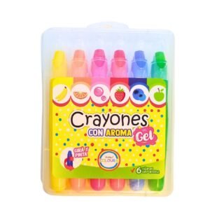 Crayones con Aroma en Gel x6 Girá y Pintá