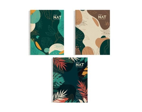 Cuaderno Ledesma Nat Anillado 20.5x27