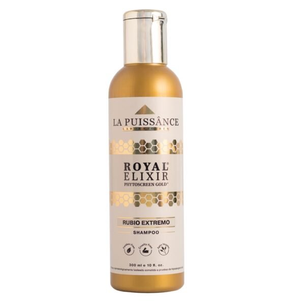 La Puissance Shampoo Royal Elixir Rubio Extremo x300ml