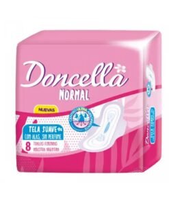 Doncella Toallitas Normal x8 Suave sin Perfume