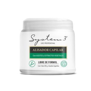 System3 Alisador Capilar Libre de Formol x450gr