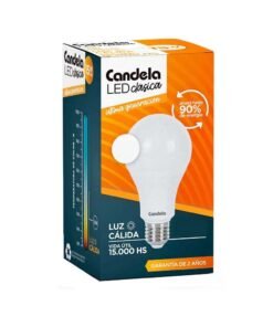 Lampara Candela LED Cálida