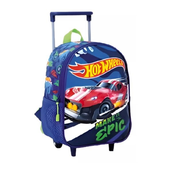 Mochila Hot Wheels Carrito 12 pulgadas Wabro 75131
