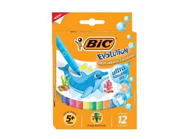 Bic Marcadores Plumones x12