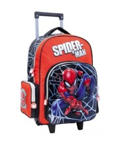 Wabro Mochila Con Carro Spiderman 18''