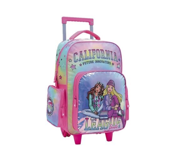 Wabro Mochila Con Carro 17 Pulgadas Barbie California