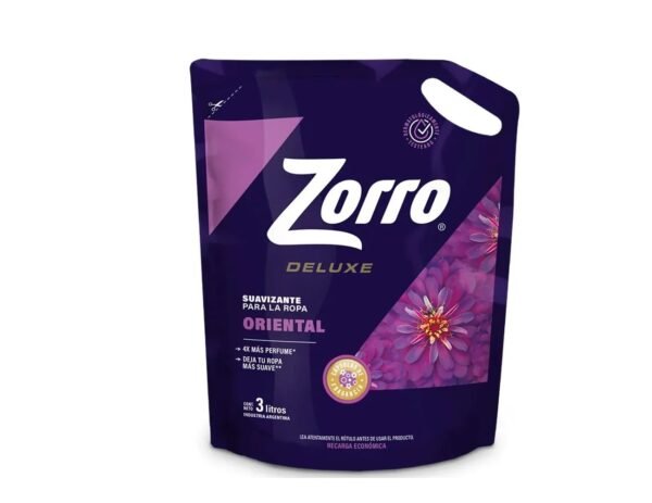 Suavizante Zorro Oriental Deluxe x3L