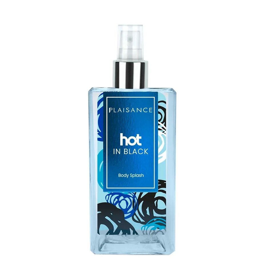 Plaisance Body Splash Hot in Black x250ml