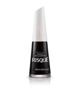 Risque Esmalte Preto Sepia