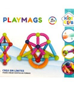 Piezas Magnéticas x36 piezas- Playmags