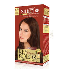 Silkey Key Color 5.71 Castaño Chocolate