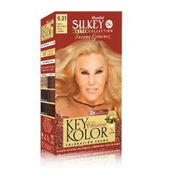 Silkey Key Color 9.31 Rubio Muy Claro Beige Dorado