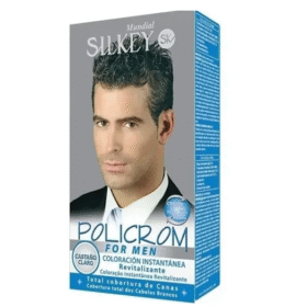 Silkey Men Policrom Castaño Claro