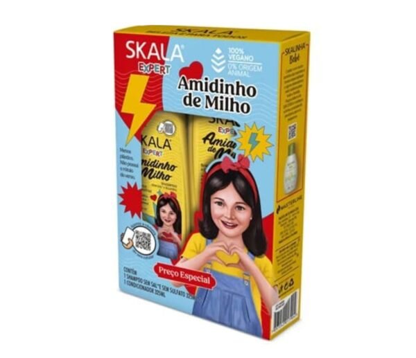 Skala Kit Shampoo + Acondicionador Amidinho de Milho