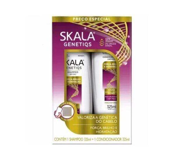 Skala Kit Shampoo + Acondicionador Genetiqs