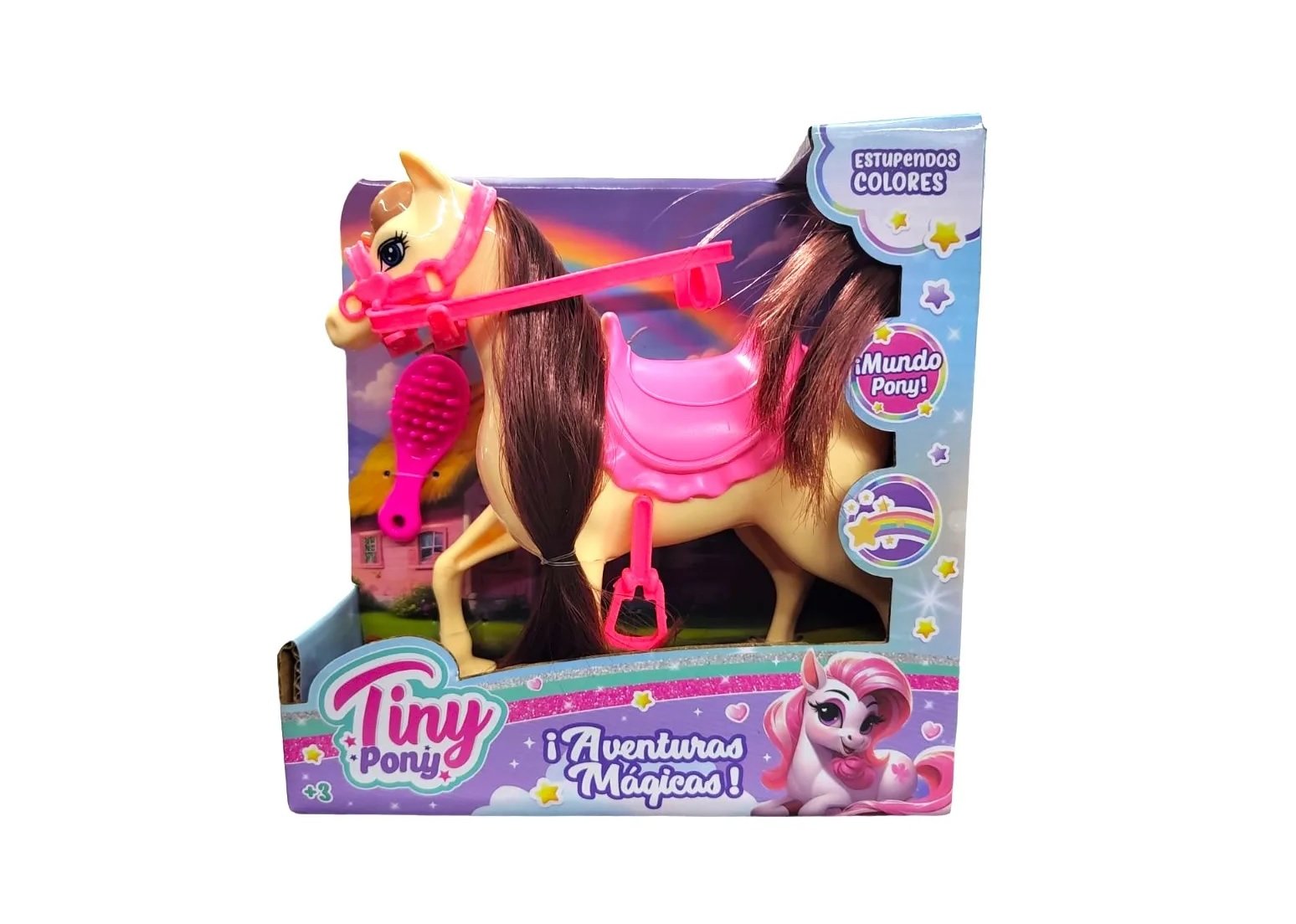 Tiny Pony Aventuras Mágicas con Cepillo de Colores