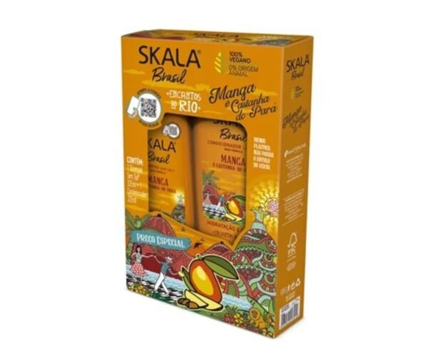 Skala Kit Shampoo + Acondicionador Manga e Castanha do Pará