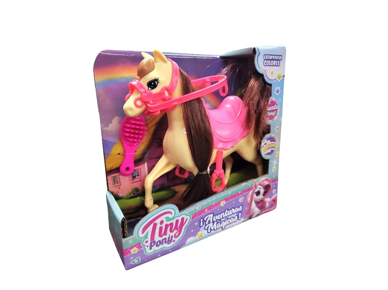 Tiny Pony Aventuras Mágicas con Cepillo de Colores - Imagen 2