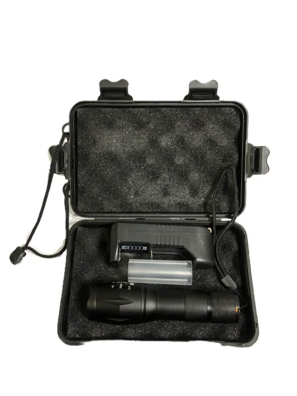 Linterna Probe Shiny Con Estuche Y Cargador 13cm