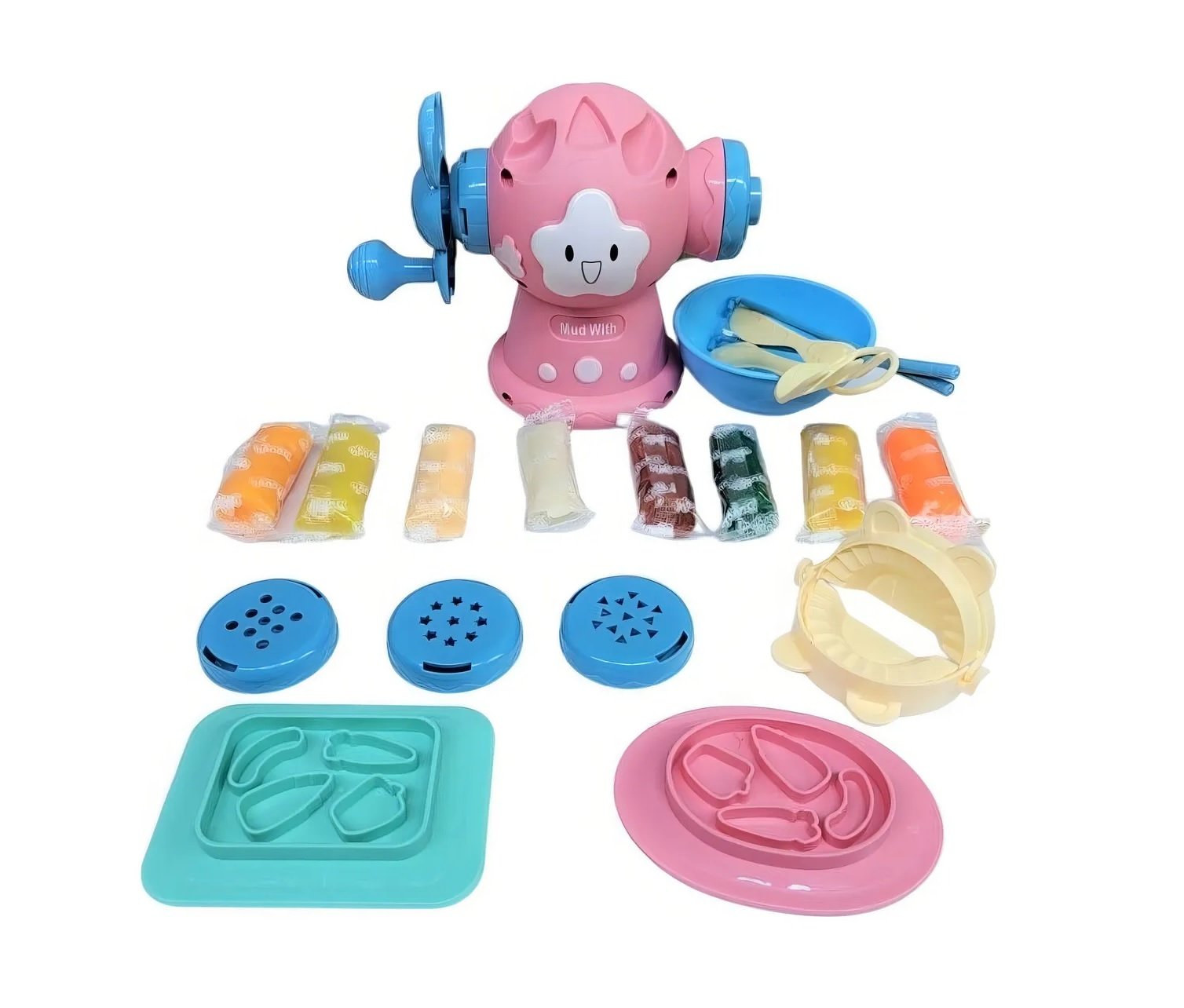 Set De Masas Para Hacer Pastas Empanadas Plastikids 5345 - Imagen 3